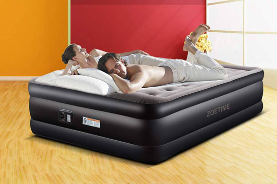 ventajas de dormir en un colchón hinchable